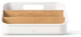 Organizer da bagno in plastica bianca per cosmetici Bellwood - Umbra