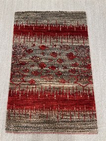 Gabbeh Tappeto 60x90 Marrone (Iran) Annodato A Mano