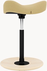Sgabello da ufficio ergonomico imbottito Move, regolabile in altezza