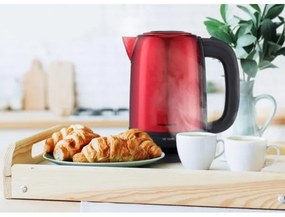 Heinner HEK-2200RDSS - Bollitore rapido 1,7 l 2200W/230V rosso/nero