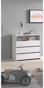 Cassettiera bianca per bambini Kiddy - Vipack