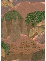 Coordonne Carta da parati Jardin Japones - Coral