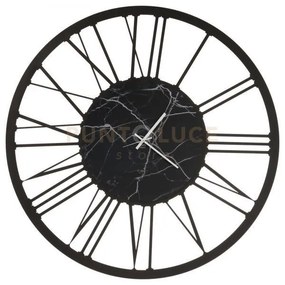 Orologio da parete di design big 140 nero