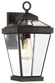 Quoizel QZ-RAVINE2-M-Applique da esterno RAVINE 1xE27/60W/230V IP44 marrone