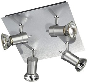 Philips 55084/48/PN - Faretto MYLIVING TITAN 4xGU10/50W/230V