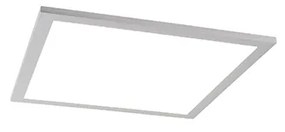 Pannello LED moderno acciaio 40 cm - LIV