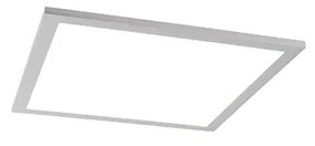 Pannello LED moderno in acciaio 40 cm con LED - Liv