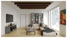 Tavolino in cemento Low Petra - TemaHome