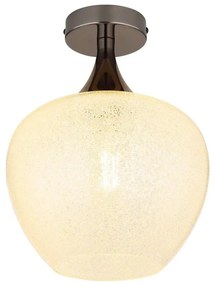 Globo 15548DK - Plafoniera MAXY 1xE27/40W/230V bianco/antracite