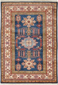 Kazak Tappeto 100 x 150 Blu (Pakistan) Annodato A Mano