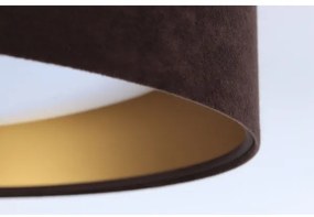 Lampada da soffitto LED GALAXY 24W 230V marrone/oro