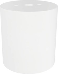 Plafoniera Ø70 x 70mm GU10 in Gesso Pitturabile Cilindrica