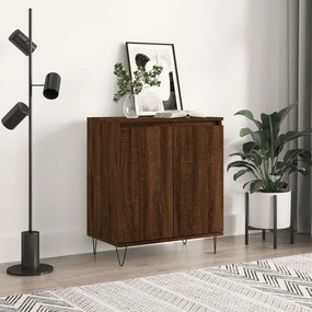 Credenza Rovere Marrone 60x35x70 Cm İn Legno Multistrato /