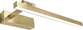 Applique da bagno LED SWE031-1W 40cm Brush Gold