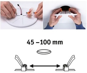 Paulmann 92391 - LED/8,5W IP44 Lampada da incasso per bagno VARIFIT 230V