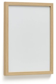 Kave Home - Portafoto in legno Neale con finitura naturale 29,8 x 39,8 cm