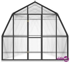 vidaXL Serra con Telaio di Base Antracite 9,53 m² in Alluminio