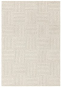Tappeto in lana avorio tessuto a mano 200x290 cm Zennith Grid - Asiatic Carpets
