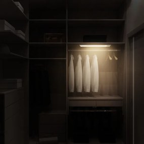 Aigostar - LED luce ricaricabile con sensore 1,5W 5V 4000K per mobili