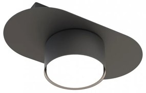 Lampada da soffitto in acciaio STILO 1 GX53 nera da interno Colore del corpo Nero