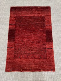 Loribaft Tappeto persiano 60x90 Rosso (Iran) Annodato A Mano