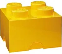 Organizer 4 mattoncini giallo Lego