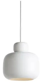 Stone Lampada a Sospensione Piccolo Bianco - Woud