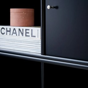 Libreria a parete nera Hammel Mistral Kubus - Hammel Furniture