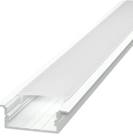 Profilo Incasso per Doppia Striscia LED 1m e 2m - BIANCO Variante Lunghezza Profilo 1 metro