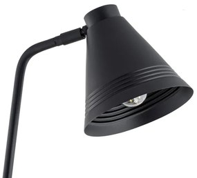Argon 8003 - Lampada da terra AVALONE 1xE27/15W/230V nero