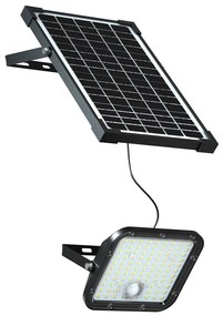 Proiettore Solare ricaricabile LED 30W- 4000K-4800lm IP65 - Batteria Litio