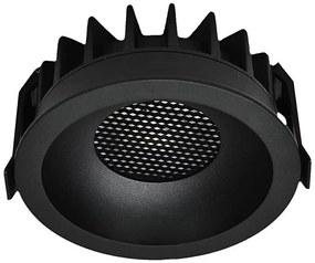 Lampada LED da incasso LED/18W/230V 3000/4000/6400K ø 10,6 cm nero