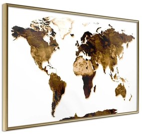 Poster  Our World  Cornice Quadri Cornice d'oro, Larghezza x Altezza Home decor 30x20