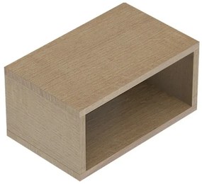Mobile bagno sospeso aperto 80 cm Master rovere miele