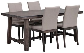 Tavolo da pranzo in rovere marrone scuro , 170 x 95 cm Brooklyn - Rowico