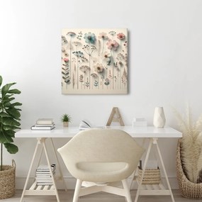 Quadro su tela – Fiorellini di prato in stile romantico