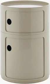Contenitore di design con 2 cassetti Componibili, alt. 62 cm