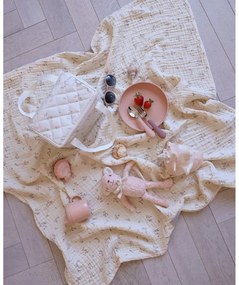 Posate per bambini rossa/color salmone in silicone 3 pz Rose Mix – Cam Cam Copenhagen