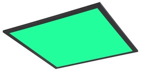 Plafoniera LED nera 44,5x44,5 cm Beta - Trio