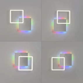 JUST LIGHT. 11327-95-Plafoniera LED RGBW dimmerabile RENDA LED/31W/230V+RC