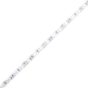 Scrivania con LED Bianco Lucido 97x45x90cm in Legno Multistrato