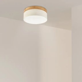 Brilagi - Plafoniera LED BELLADONNA LED/20W/230V Ø 30 cm crema/rovere