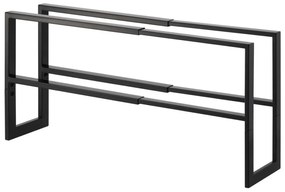 Scaffale nero per scarpe Line - YAMAZAKI