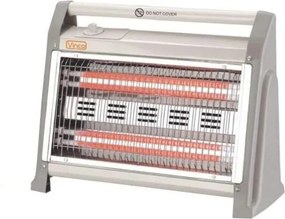 Stufa al quarzo orizzontale Vinco 70157 1200W – 2 selezioni di potenza