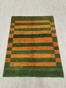 Gashguli Tappeto persiano 190x150 Verde (Iran) Annodato A Mano