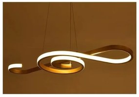 Lampadario LED a sospensione con filo LED/18W/230V 3000K oro