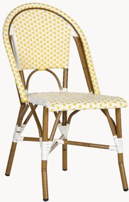 Set di 2 sedie da pranzo da giardino impilabili Salcha