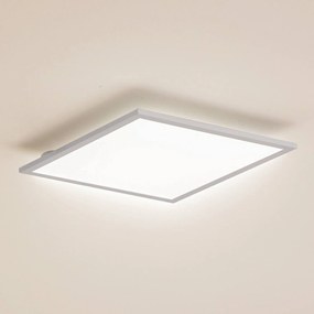 Pannello LED Lindby Enhife, bianco, 39,5 x 39,5 cm, alluminio