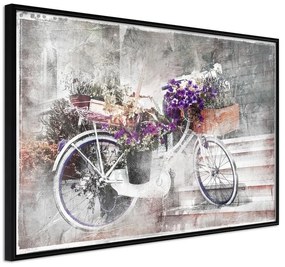 Poster  Flower Delivery  Cornice Quadri Cornice nera, Larghezza x Altezza Home decor 45x30