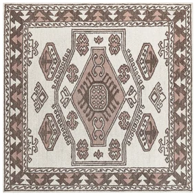 Tappeto kilim lana multicolore 80 x 300 cm VOSKEHAT